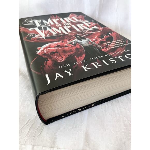 Jay Kristoff SIGNED Empire of the Vampire 2021 Hardcover 1st Edition 1st Print - Picture 5 of 9